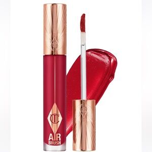 Charlotte Tilbury Airbrush Flawless Matte Lip Blur Liquid Lipstick in Ruby Blur